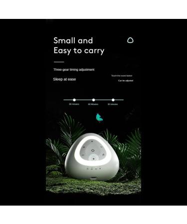 Sgnsvj White Noise Sleep Instrument Nighttime Sleep Aid Instrument Pressure Relief Relaxation 28ED Black&White - Buy Online on GoSupps.com