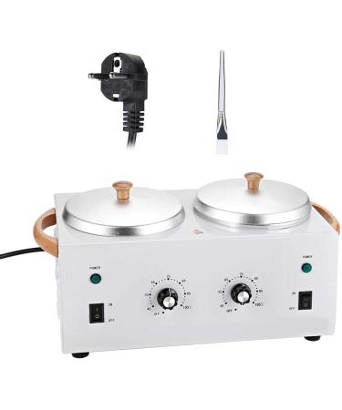 Double Wax Warmer - Professional Electric Heater for SPA | Dual Hot Facial Equipment | Adjustable Temperature - Buy Online on GoSupps.com