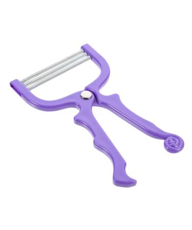 Hemobllo pilateur Facial Manuel Compact Pour Femmes Et Hommes Usage Maison Et Voyage Acier Inoxydable Abs Sans Pile Trois Ressorts