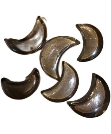 Natural Crystal Rough Natural Smoky Quartz Moon Shaped Crystals Stones for Christmas Decorations 2023 - (Color: 2pcs Size: 30mm) - Buy Online on GoSupps.com