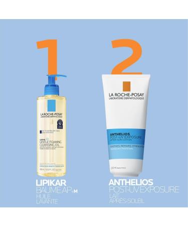 La Roche-Posay Anthelios After Sun Milk Ideal for Sensitive Skin Exposed to the Sun Triple Action Care: Soothes Repairs and Strengthens Milky Texture for Face and Body 200 ml - Buy Online on GoSupps.com