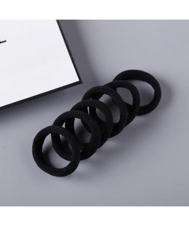 Buy Oyfel Elastic Hair Ties - Black 20-Piece Ponytail Holders for Girls Women Toddlers & Children - Colorful Spiral Hair Bands - Buy Online on GoSupps.com