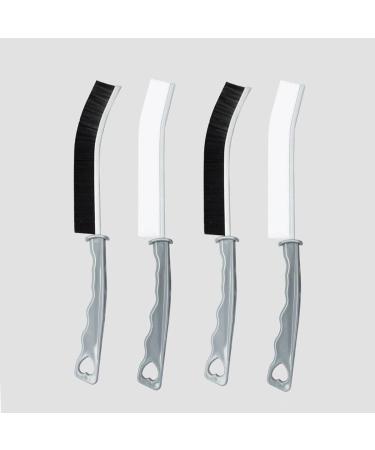 Cevice Cleaning Brush 4Pcs Hard-Bristled Crecive Cleaning Brush Crevice Cleaning Tool Multifunctional Scrub Brushes for Household Use Household Cleaning Tool for Kitchen Bathroom