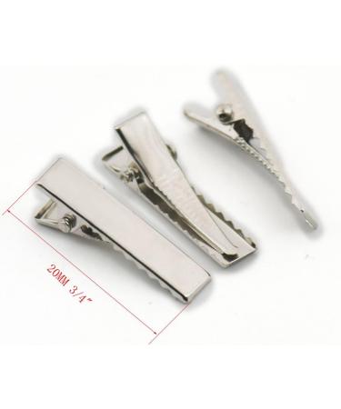 Fujiyuan 100pcs 20mm Square Hair Clips for Women | Stylish & Durable Hair Accessories - Shop Worldwide - Buy Online on GoSupps.com
