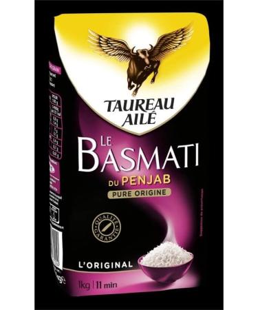 TAUREAU AILE - Taurus Winged Rice Basmati Punjab 1kg - Pack of 3 - Buy Online on GoSupps.com