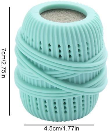 Bimhayuu Ball Dispenser for Fabric Softener Washer Liquid Dispenser Ball for Reusable Dryer Balls Washing Machine Laundry Refillable Washing Sponge Household Substitute (3 PCS Green) - Buy Online on GoSupps.com
