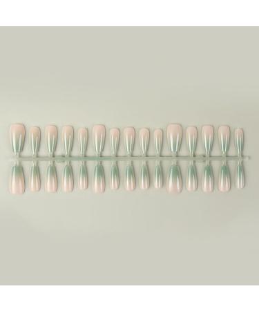 YOXIER Handmade Blush Gradient Press-on Nails Smudged Wear 1 Bag Wearing Nail Natural Perfect Fitting Trace-less Fake for J - Buy Online on GoSupps.com