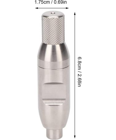 Ergonomic Manual Nose Hair Trimmer - Portable Stainless Steel Design for Men & Women - Easy Clean & Tidy - Buy Online on GoSupps.com