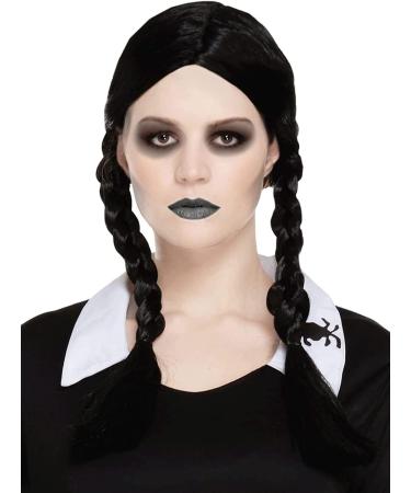 Women's Scary Daughter Wig - Adult Gothic Family Cosplay Wig - Halloween Fancy Dress Accessories