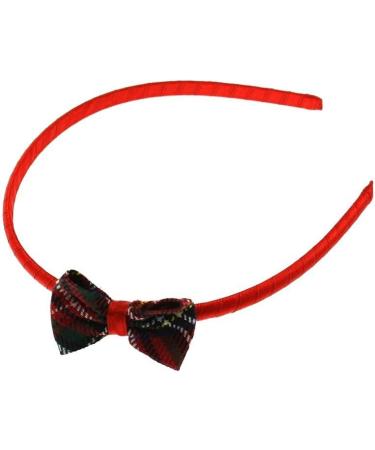 Zac's Alter Ego Tartan Alice Band with Bow - Buy Online on GoSupps.com