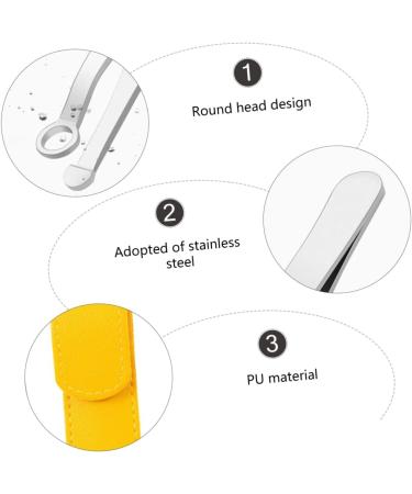 NOLITOY Nose Hair Trimmer Set - Painless Stainless Steel Nose Hair Removal Tool for Sideburns & Brows - Buy Online on GoSupps.com