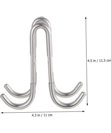 Abaodam 2pcs Bathroom Hook Picture Frame Hooks Picture Hanger B07sc2f55t Over Door Hook Back Door Bath Towel - Buy Online on GoSupps.com