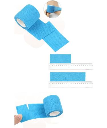 Buy 6 Rolls Non Woven Self Adhesive Cohesive Bandage - Breathable Athletic Tape for Pets & Sports - Elastic Wrap for Wrist & Ankle - International Shipping Available - Buy Online on GoSupps.com