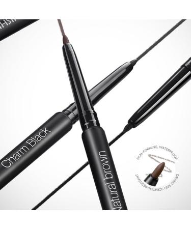 Non-smudging Waterproof Long-lasting Eyeliner Pencil 2PCS Extra Fine Eyeliner Quick Drying Long Lasting No clumping Eyeliner Makeup - Stays On All Day (01+03) - Buy Online on GoSupps.com