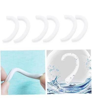 Fopytu 10 PCs Silicone Ear Protector Caps - Anti-Slip Masks & Hooks for Earache Relief - Transparent for Adults & Children - Buy Online on GoSupps.com