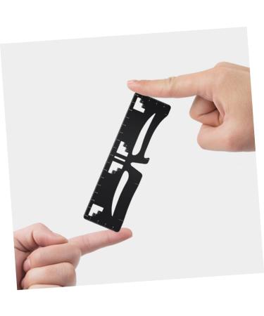  Angoily Angoily Elegant European Style Eyebrow Ruler Eyebrow Stencil for Makeup Beginners - Buy Online on GoSupps.com