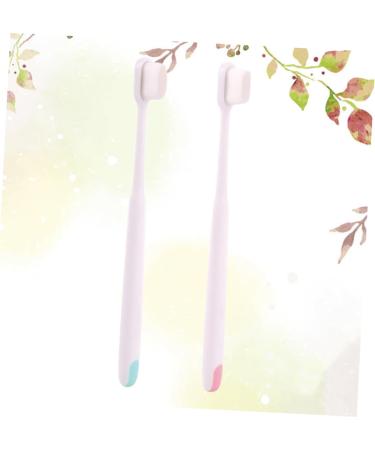 Seaesfoufu 2ST Toothbrush Set - Soft & Hard Bristles for Effective Oral Care | Ideal for Post-Birth & Gentle Cleaning - Buy Online on GoSupps.com