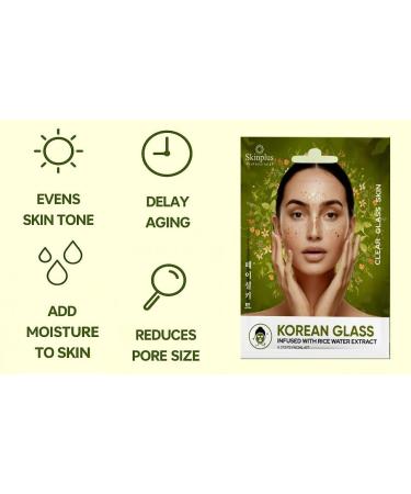 Korean Skin Care Set - 6-Step Professional Skincare System with Rice Water Brightening & Hydrating Glass Skin Korean Skincare for Radiant Glowing Skin Pack of 3 - Buy Online on GoSupps.com