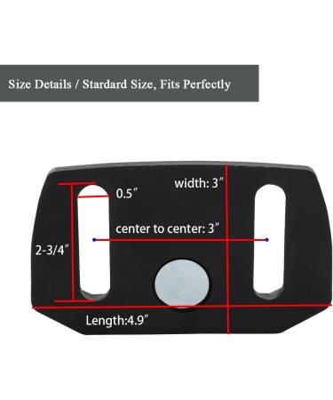 HUSWELL Universal Roller Wheel Skid Slide Shoes - Snow Blower Accessory - Buy Online on GoSupps.com