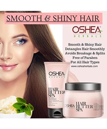 Oshea Herbals Hair Butter Spa Cream 150g | Deep Moisturizing & Repair for All Hair Types | Silky Smooth Texture with Cherry Basil & Neem Extract - Buy Online on GoSupps.com
