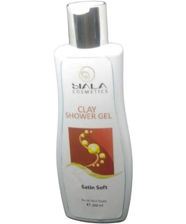 Clay Moisturising Shower Gel Satin Soft / Hydrate Nourish Body Wash/PH Balance / 100% ingredient Natural No Animals Testing Cruelty Free - Buy Online on GoSupps.com