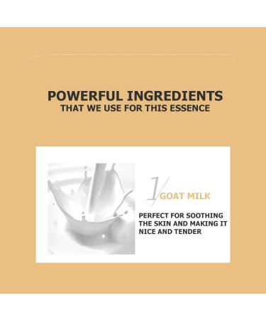 VENZEN Moisturizing Goat Milk Facial Cream | Toner Serum & Eye Cream | Refreshing Skin Care - 100g (3.5oz) | International Shipping Available - Buy Online on GoSupps.com