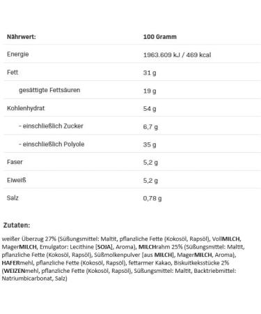 Allnutrition Fitking Delicious Cookie White Choco Cream - 128g - Buy Online on GoSupps.com