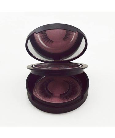 4Pcs Empty Round Lash Boxes - Double-Layer Eyelash Storage 3D False Eyelashes Packaging Gift Case with Makeup Mirror - Ideal Organizer for Women & Girls - Buy Online on GoSupps.com