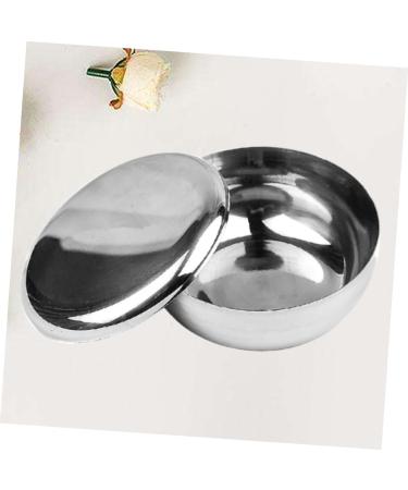 Magiclulu 1stk Razor Cup for Men - Stainless Steel Shaving Shell with Lid | Premium Razor Accessories for a Smooth Shave - Buy Online on GoSupps.com