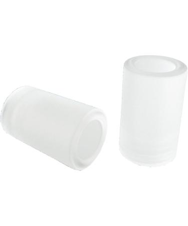 FabaCare Corbby Tube Gel Toe Protector - Silicone Toe Tube Bandage Cap in White for Pain Relief & Comfort - Buy Online on GoSupps.com
