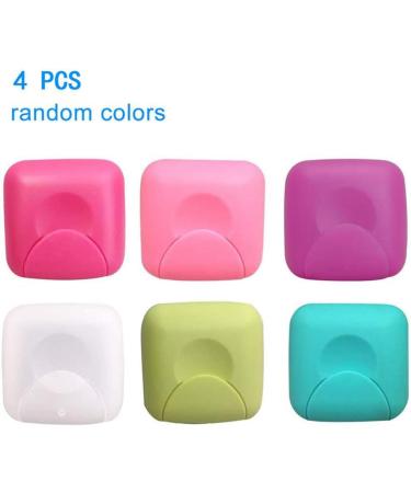 Kawehiop 4-Piece Tampon Storage Box - Durable Plastic Holder for Women | Organize and Simplify Your Bathroom - Buy Online on GoSupps.com