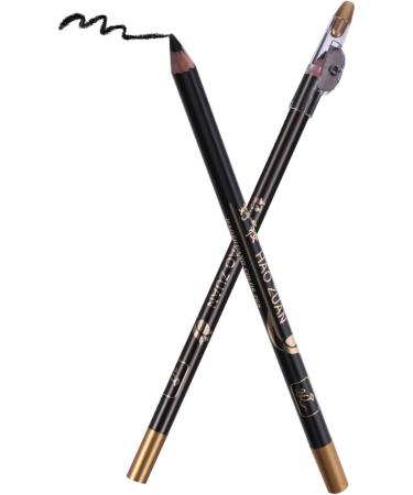 Healvian 16 Pcs Pencil Sharpener Eyebrow Pencil Makeup Pencils Beauty Cosmetic Tool Eyeliner Sharpener Wooden 1 count (Pack of 1) Blackx2pcs - Buy Online on GoSupps.com