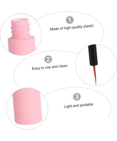 NOLITOY 30 Pcs Eyelash Brush Empty Tube Bottles Mini Tubes Empty Eyeliner Tube for oil Plastic 1 g (Pack of 1) Pinkx3pcs - Buy Online on GoSupps.com