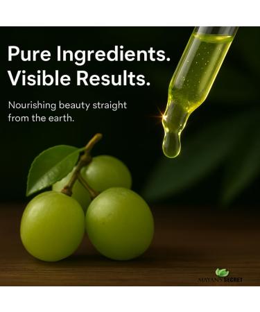 Mayan's Secret GRAPESEED OIL ANTI-AGING MOISTURIZER - Facial Cleanser | Unrefined Cold Pressed | Essential to Reduce Skin Wrinkles and Stretch Marks | Dandruff Remover - Buy Online on GoSupps.com