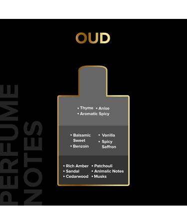 Villain Oud Perfume for Men | Eau de Parfum - 100ml | Oriental Smoky & Spicy Long Lasting Fragrance - Buy Online on GoSupps.com