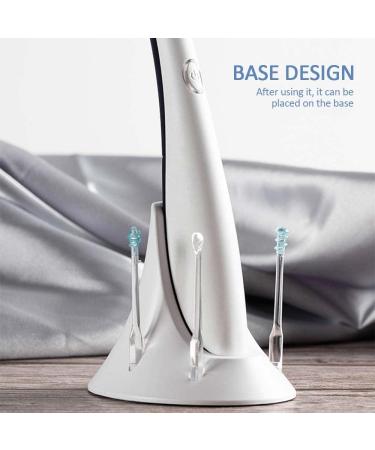 Vibrating Ear Wax Removal Tool with Light - Safe Ear Wax Cleaner for Adults or Kids with 4 Ear Pick Pieces and Brush - White - Buy Online on GoSupps.com