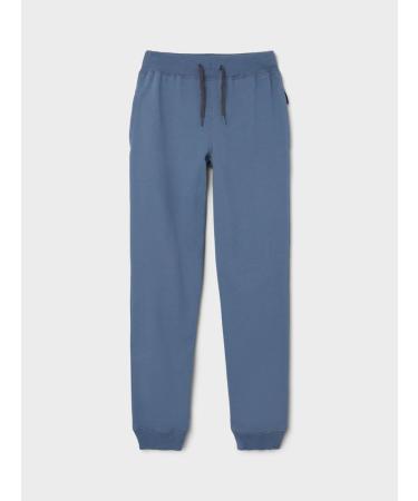 NAME IT Kids Cotton Sweatpants - China Blue (Size 158) - Buy Online on GoSupps.com
