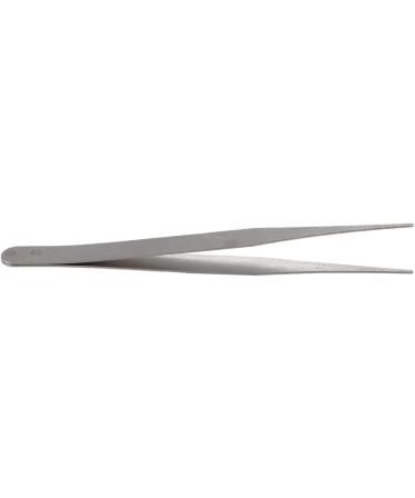 Buy (R) Stainless Steel Pointed Straight Tweezers 4.5 - Durable Silver Tweezers for Precision - International Shipping Available - Buy Online on GoSupps.com