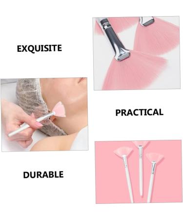 4pcs Makeup Brush Fan Highlighters Pink Powder Brows Cream Women Facial Brush The Face Cosmetic Miss - Buy Online on GoSupps.com