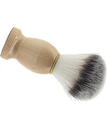 Onsinic Hand Crafted Pure Dachshaar Shaving Brush - Luxury Hardwood Handle for Men | Perfect Gift for Professional Hair Salon Use - 11x3.5cm - Buy Online on GoSupps.com