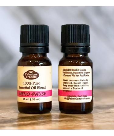 Fabulous Frannie Meno-Pause Essential Oil Blend 10ml | Copiaba Frankincense Peppermint & More - International Shipping Available - Buy Online on GoSupps.com