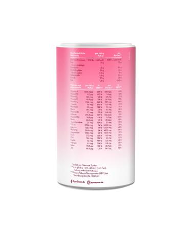 Gymqueen Slim Queen Diet Shake 420g - Delicious Low-Calorie Meal Replacement Sugar-Free Peach-Maracuja Flavor for Easy Weight Loss - Buy Online on GoSupps.com