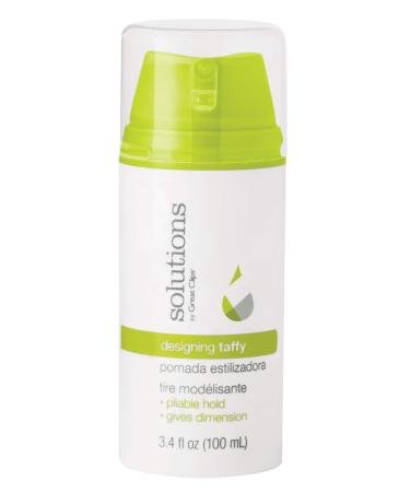 GREAT CLIPS Solutions Designing Taffy 3.4oz | Styling Cream | Pliable Hold with High Shine | Works in Dry or Wet Hair