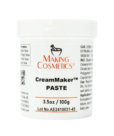 MakingCosmetics CreamMaker PASTE - Oil-In-Water Emulsfier - 3.5oz / 100g