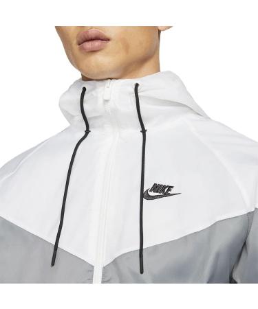 Nike Men's SW Spe Wvn Lnd Jacket - Smoke Grey/White | International Shipping Available - Buy Online on GoSupps.com