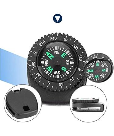 2 Pieces Wrist Compass Portable Watch Strap - Ideal for Camping & Boating | International Shipping Available - Buy Online on GoSupps.com