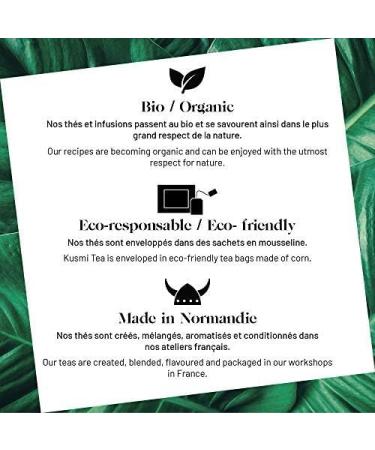 Kusmi Tea Prince Vladimir Bio - Flavored Black Tea with Citrus Vanilla & Spices - 100g Metal Can (40 Cups) - International Shipping Available - Buy Online on GoSupps.com