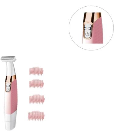TAEKHW Body Hair Trimmer Portable Arm Armpit Bikini Line Back Leg Hair Shaver Personal Hair Removal Device for Women Ladies Pink - Buy Online on GoSupps.com