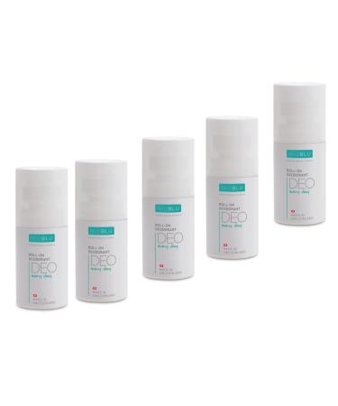 Generisch NIOBLU Pack of 5 roll-on deodorants 50 ml