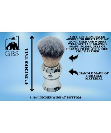 Buy G.B.S Men s Wet Shaving Kit | Interchangeable Razor & Badger Hairbrush | Travel Toiletry Bag Included - Buy Online on GoSupps.com